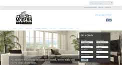 Desktop Screenshot of modernmortgage.com
